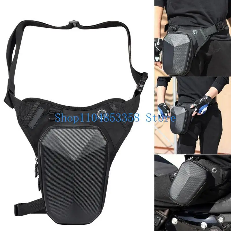 

652F Motorcycle Leg Bag Travel Storage, Water Resistant Thigh Pack For Men And Women