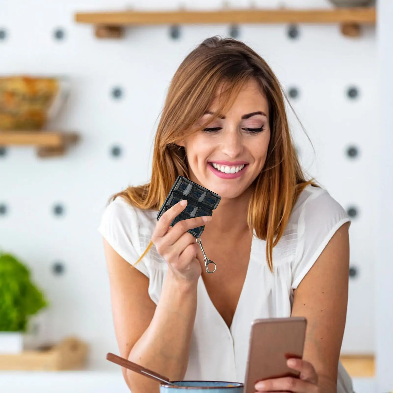 9 مفاتيح لوحة المفاتيح الميكانيكية محور اختبار إصبع لوحات المفاتيح مفتاح لعبة الإجهاد الإغاثة تململ زر اللعب Keycap المفاتيح هدية #5