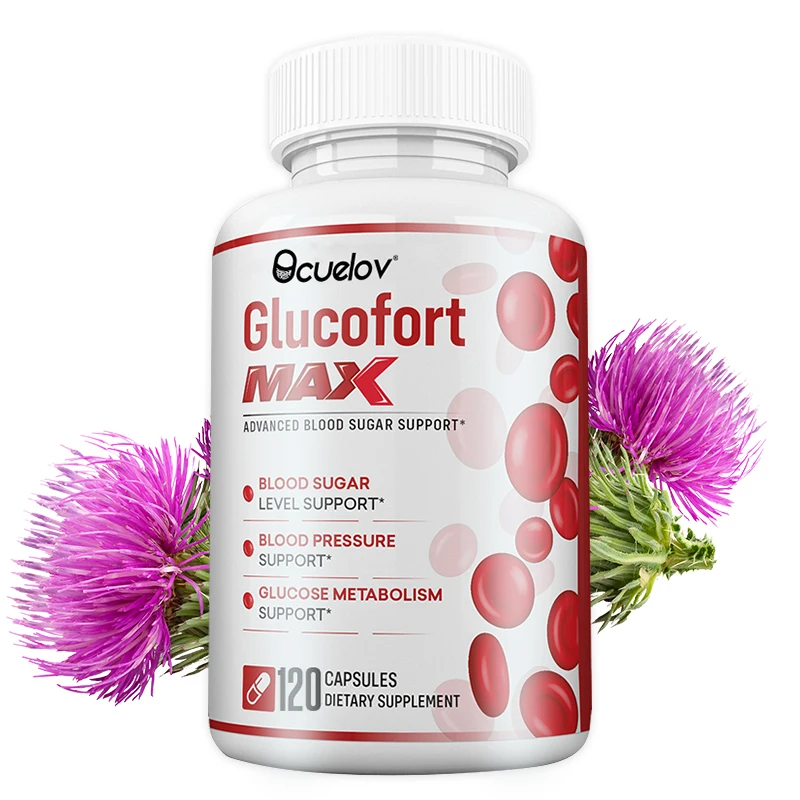 Cápsulas Glucofort Max: soporte natural del azúcar en sangre, salud equilibrada del azúcar en sangre, apoyo inmunológico, refuerzo del metabolismo