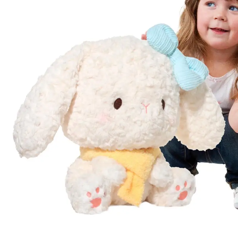 

Stuffed Animals Rabbit Soft Plush Bunny Figurine Comfort Plush Animal Collection Toys Stuffed Animal Doll Sleep Soother for Boys