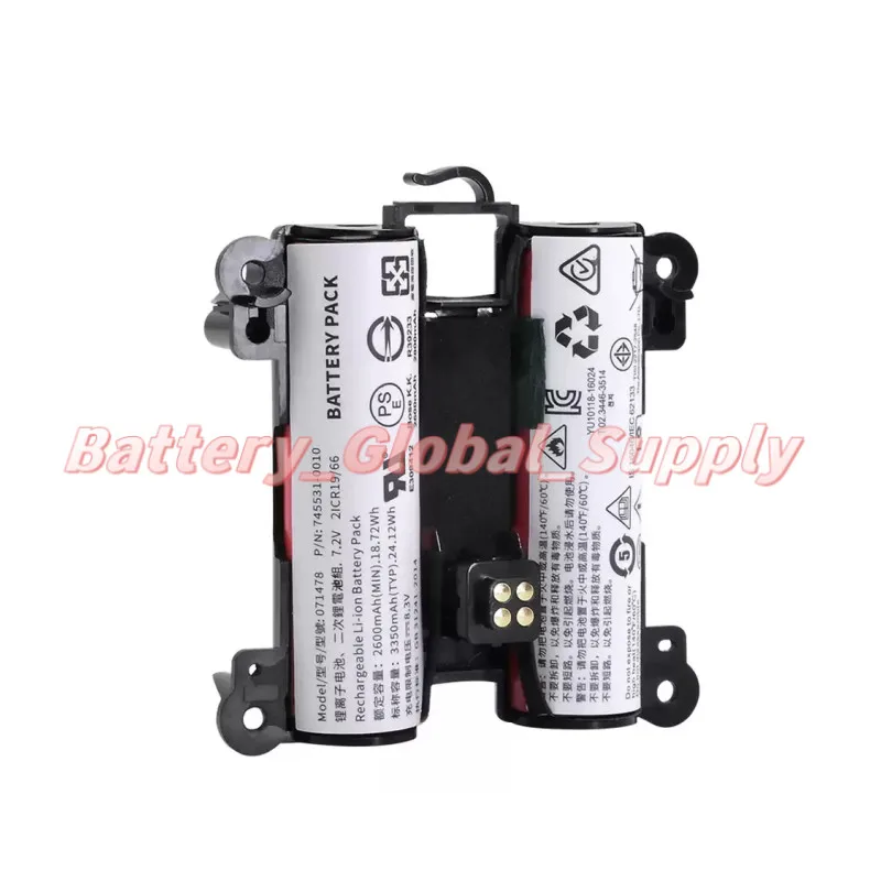 

Suitable for 071478 Bluetooth speaker battery 7.2V 2600mAh 1 PCS