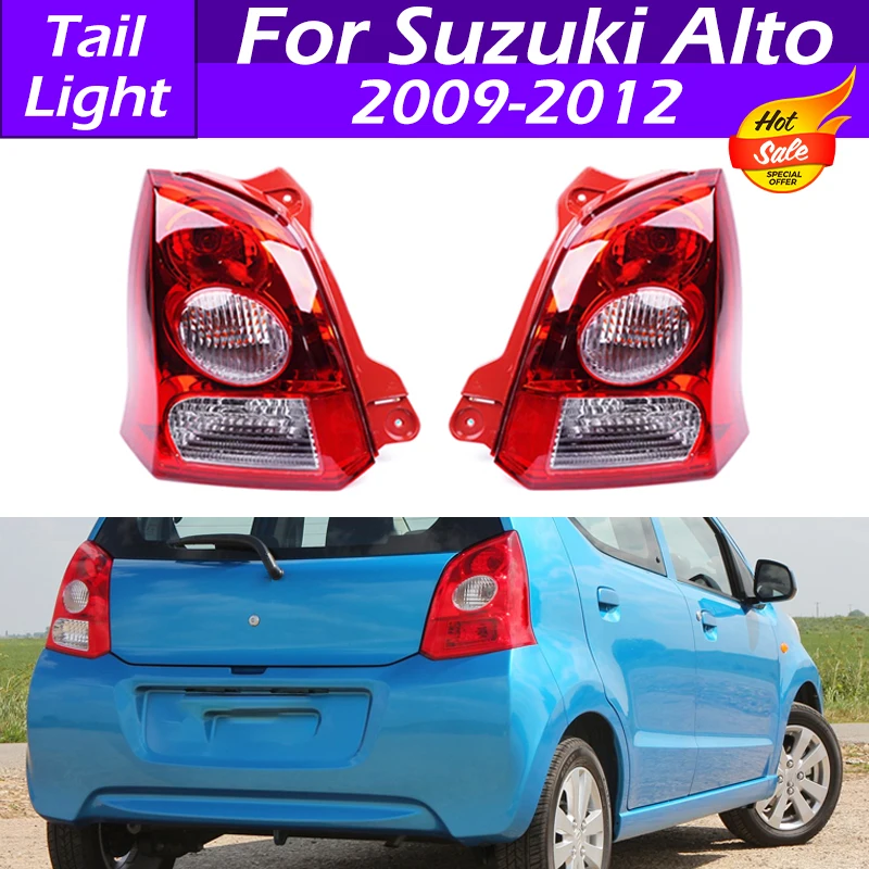 

For Suzuki Alto 2009 2010 2011 2012 Car Rear Bumper Tail Light Tail Lamp Taillights Taillamp Reverse Brake Light Tail Stop Lamp