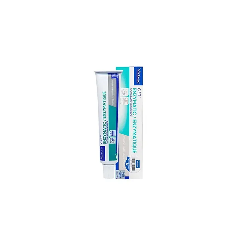 For Cats Dogs Or Puppies & Kittens, Hygiene Cleaning C.E.T. Pet Mini Toothbrush and Poultry Enzymatic Toothpaste Combo