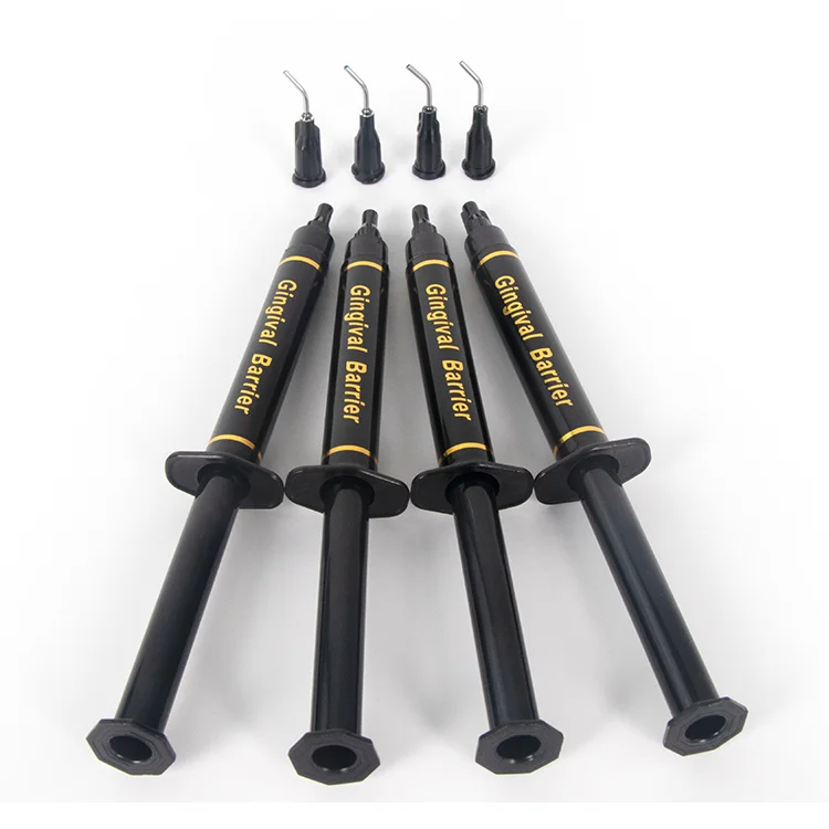 5 قطعة وافق CE 3 مللي تبييض الأسنان حاجز اللثة جل اللثة واقية الأسنان اللثة حامي جل