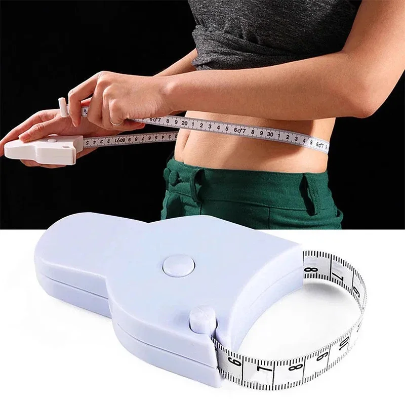 1PC Automatic Telescopic Tape Measure Body Measuring Tape Sewing Ruler Tools Centimeter Tapes For Body Meter Measure Tools