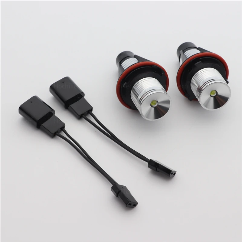 20W White Free Error Super Bright for BMW 1 5 6 7 series E87 E39 M5 E60 E61 E63 E64 x3 E83 X5 E53 Angel Eyes Marker Lights Bulbs