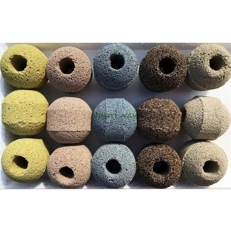 

NO.1 Bio Bacterial House Ceramic Ring Super Quality Aquarium Filter Media Biological Rings