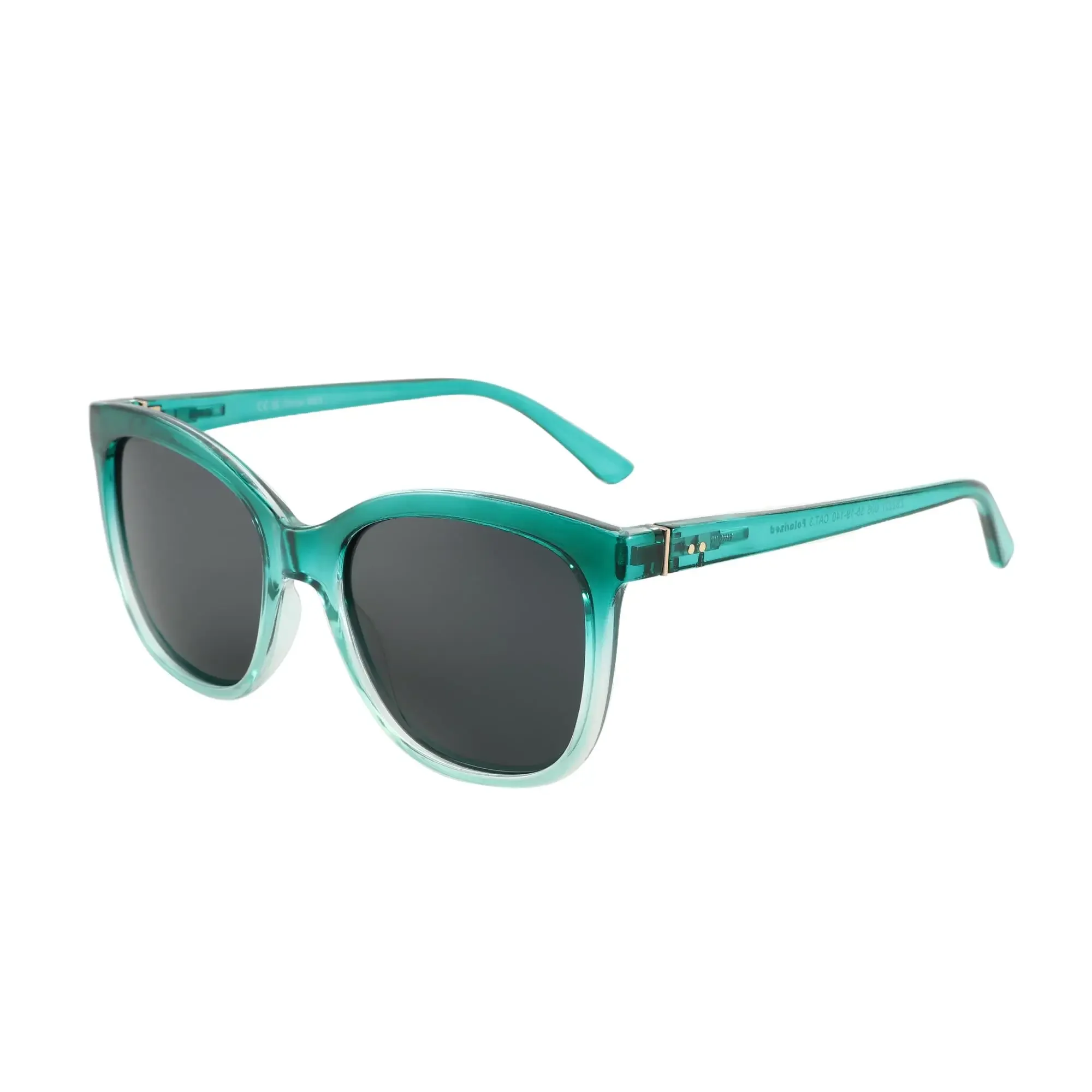 BLUEMOKY Französische schicke Sonnenbrille für Damen, polarisiert, UV400-Schutz, Retro-Katzenauge für Café, Dating, elegant, leicht