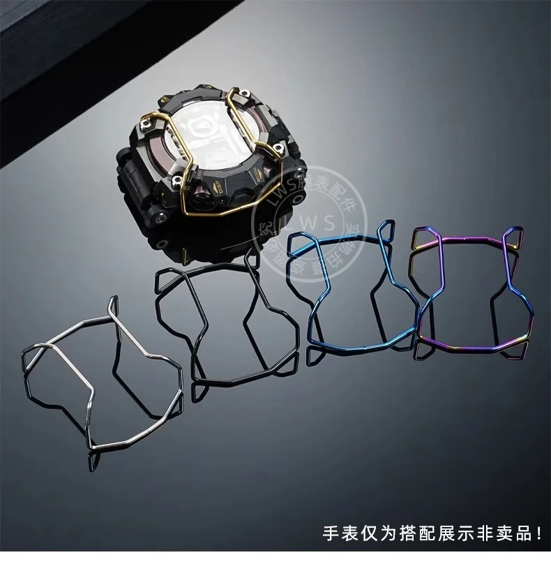 B1000 ل كاسيو كبير الطين الملك 3rd GWG-B1000 الغطاء الأمامي يربك ساعة الوفير الرجال الفولاذ المقاوم للصدأ واقية بار ساعة اكسسوارات