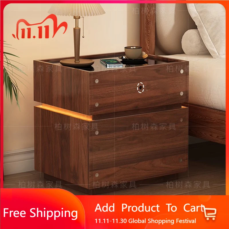 

Mobile Bedroom Bedside Table Coffee Small Librero Cabinets Luxury Drawers Storage Nightstand Organizer Muebles Home Furniture