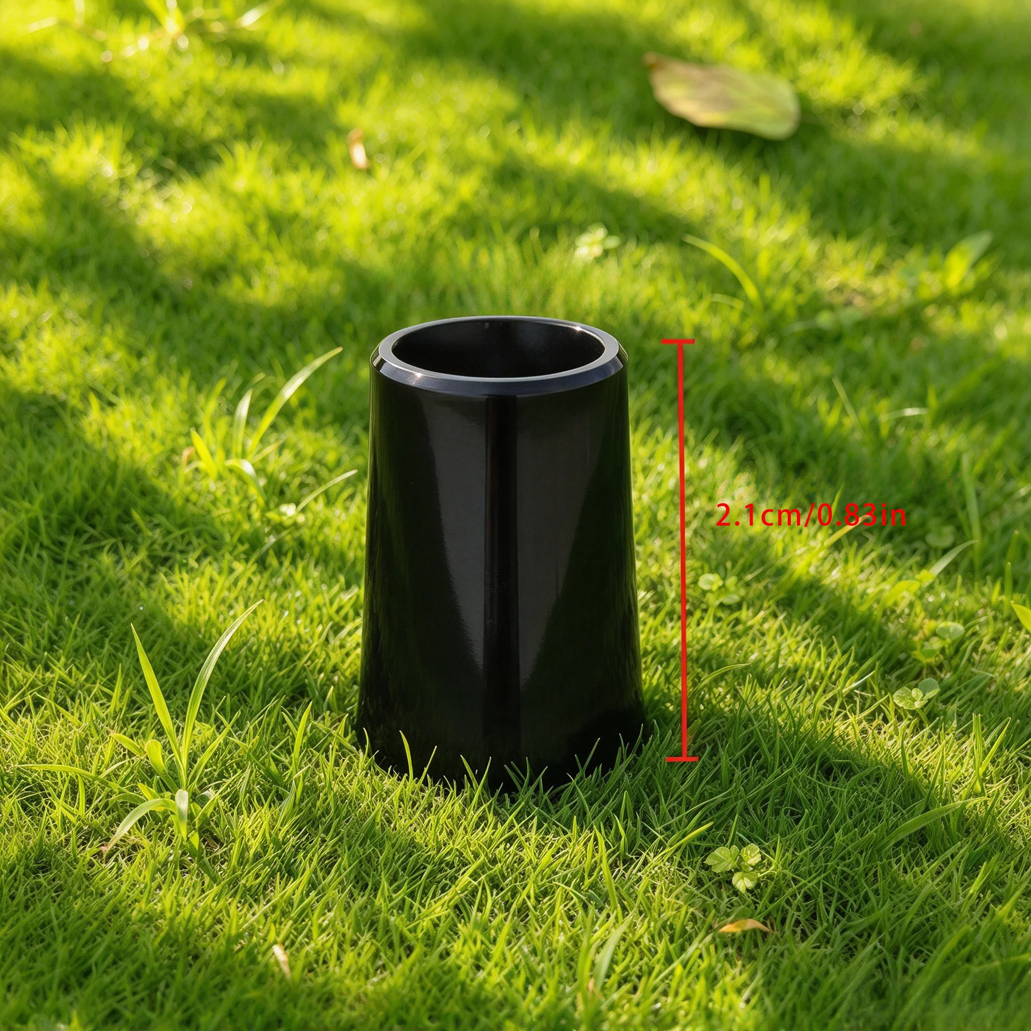 0.83inch Tapered Black Golf Shaft Sleeves, Multi-Piece Set, Wear-Resistant and Shock-Absorbing, Suitable for Driver/Hybrid Clubs/Wedge Clubs, Upgraded Replacement Parts from Ball Workshop