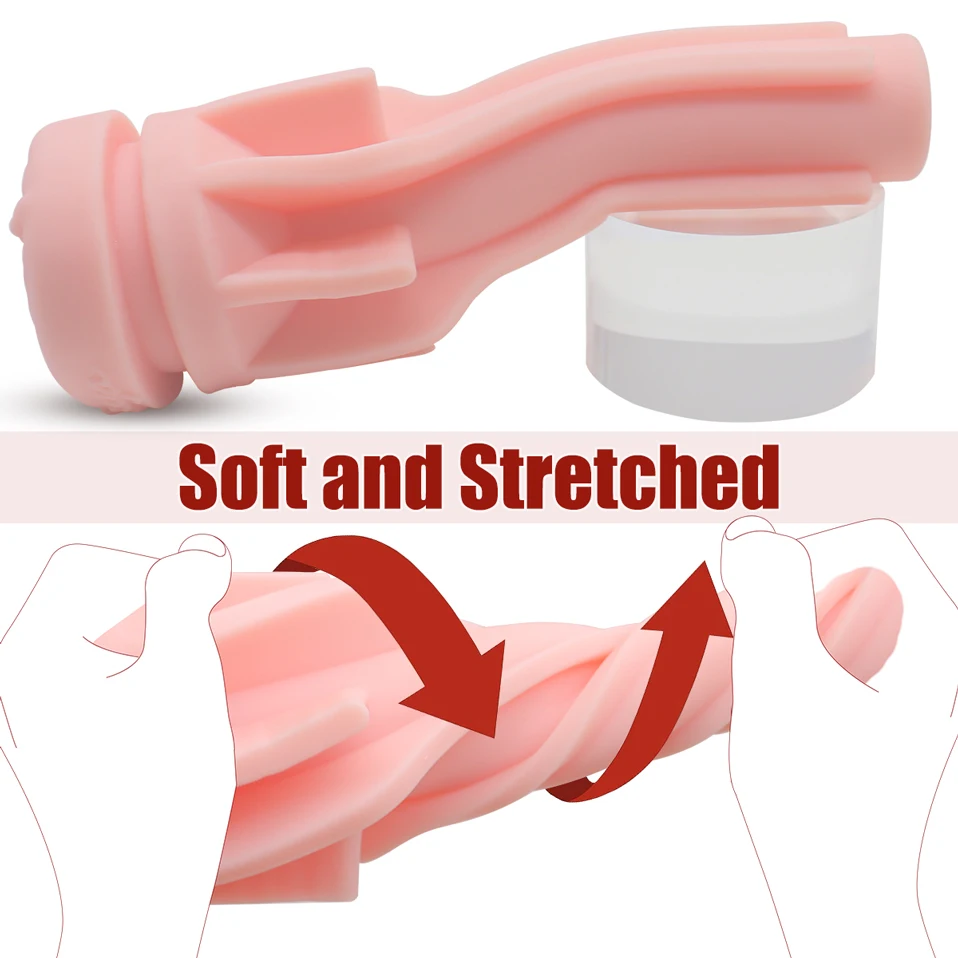 Rubber Vagina Sex Toy: Realistic Masturbation Cup Review for Men's Pleasure  and Stress Relief