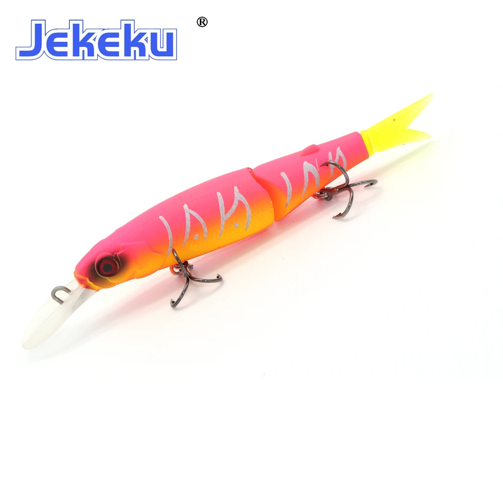 JEKEKU 1db Új Ingadozó ember 65mm 7.5g Sanyarú Fürge cselle Csali Mesterséges Csali swimbait vel Farok magallon Ízelt Csali számára Kopja Gubbaszkodik