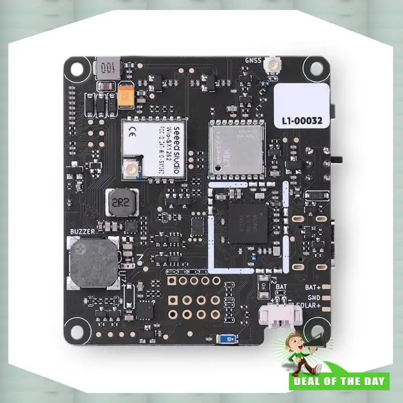 

24-часовая доставка Wio Tracker L1 OLED маломощный GPS-отслеживание Lora Wio-SX1262 862-930 МГц NRF52840 L76K Местластичный узел