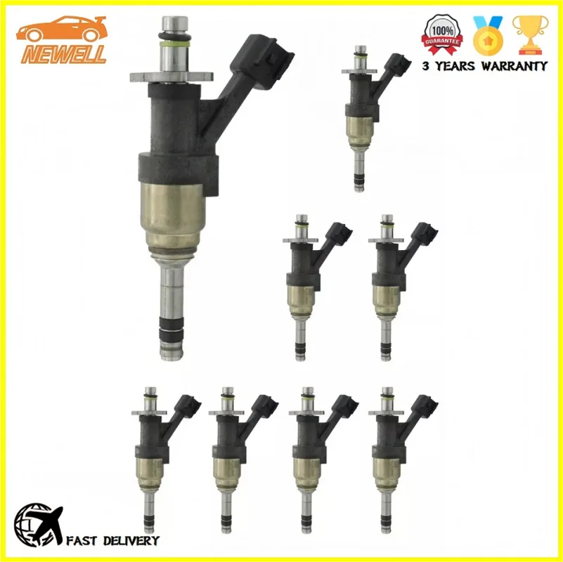 

8pcs 12684130 12683517 12672368 12679778 12683518 12679777 Fuel Injector For Chevrolet Cadillac Buick GMC 1500 4.3L 5.3L 6.2L V8
