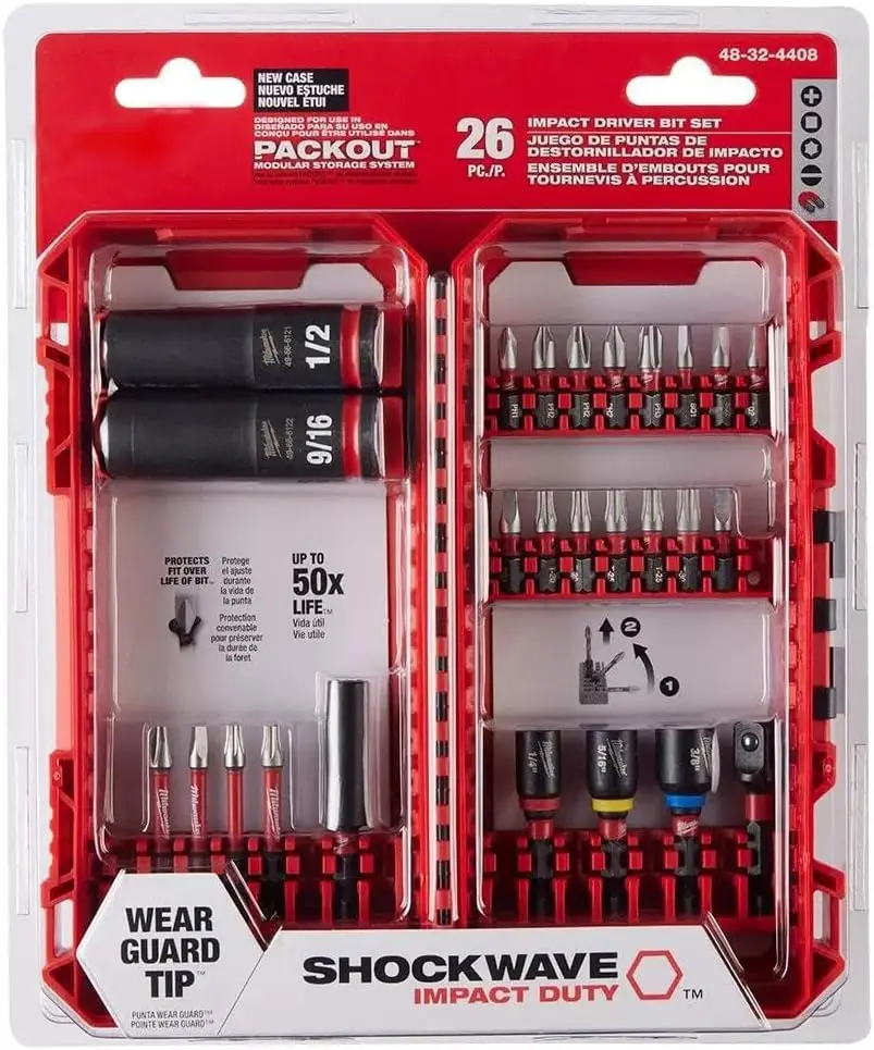 26PC Fits 48-32-4408 Drive and Fastener Set