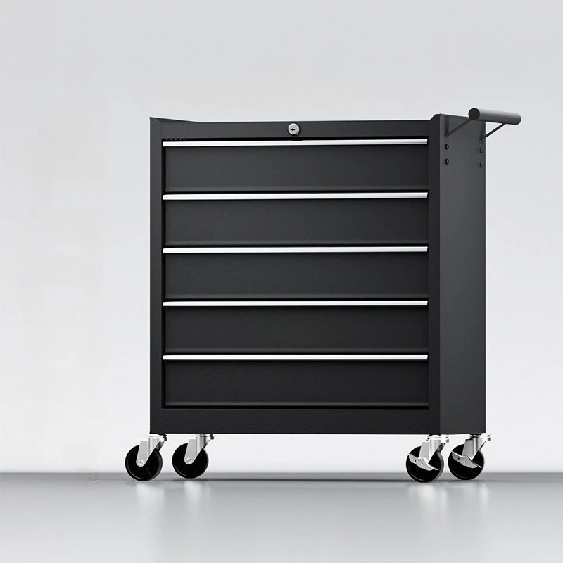 

2025Rolling Tool Chest Cart With 5-Drawers With Wheels Multifunctional Tool Box for Mechanic Tool Storage Cabinet