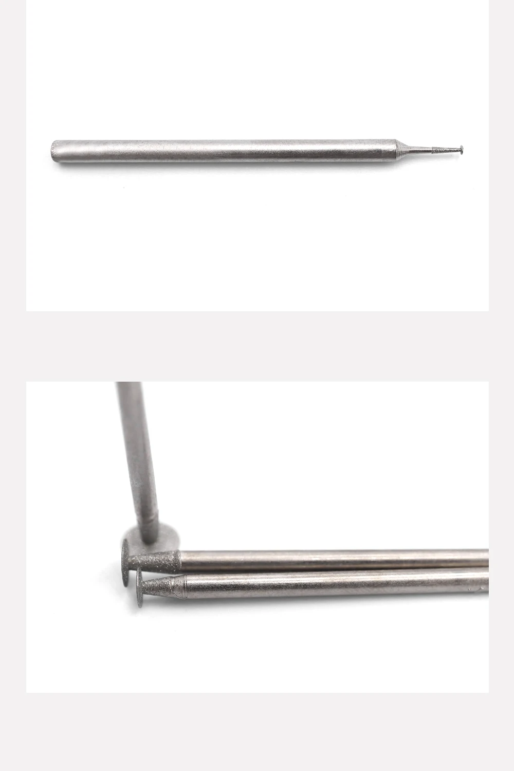 100 Stück K-Typ-Schaft 2,35 mm 120 # Diamant-Schleifgrat 0,5–10,0 mm Zähneknirschen Bits Schneidklingen Diamant-Schleifgrat – Detail 8