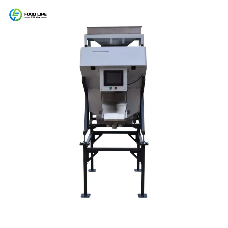 Rice Grain Color Sorter for Removing Unqualified Products and Impurities Improve Production Efficiency Sensor Rice Color Sorter