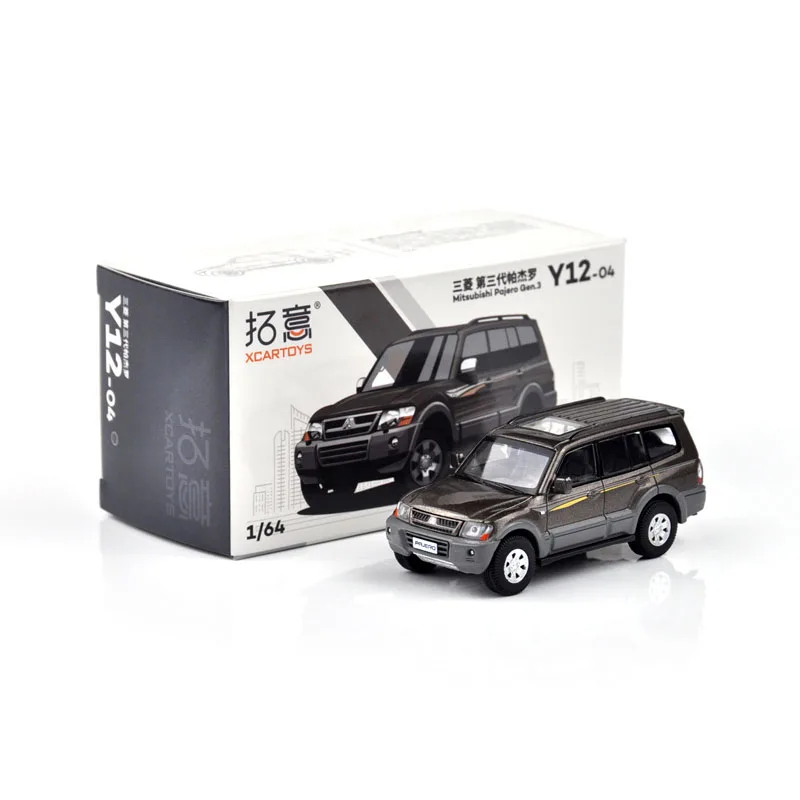 

XCARTOYS Diecast 1/64 Scale Pajero Third Generation Alloy Car Model Collection Souvenir Display Ornaments