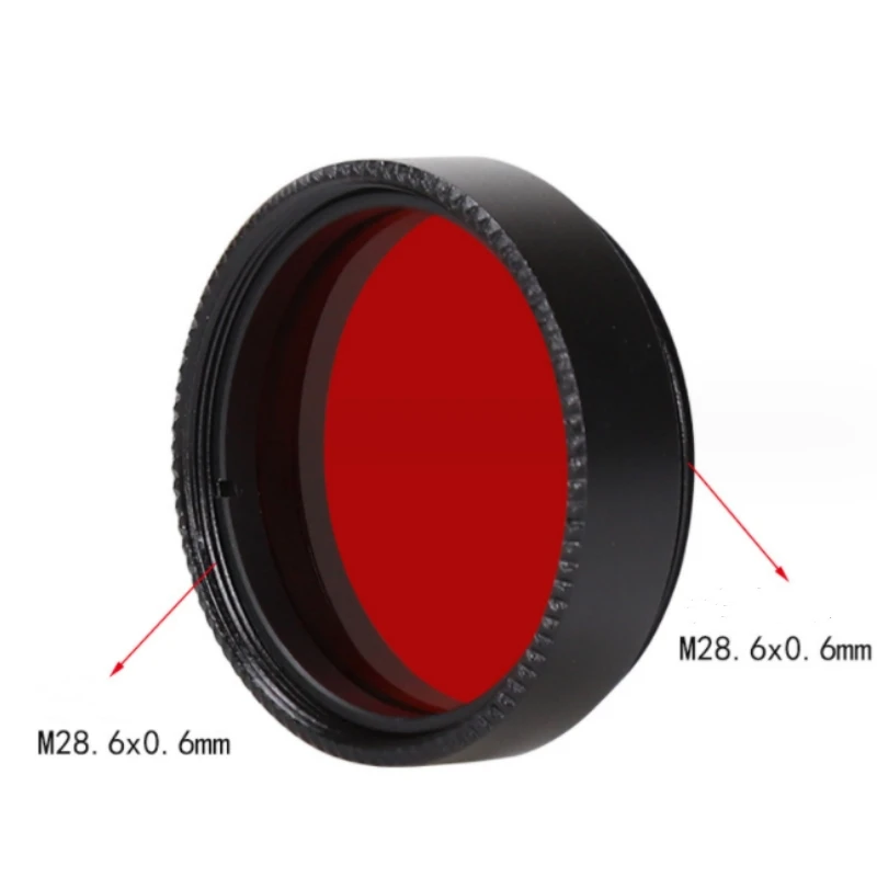 Agnicy M28 Adapter Ring 1.25 Inches M28.6 Red Nebula Filter Nighthawk Series 2nd Generation