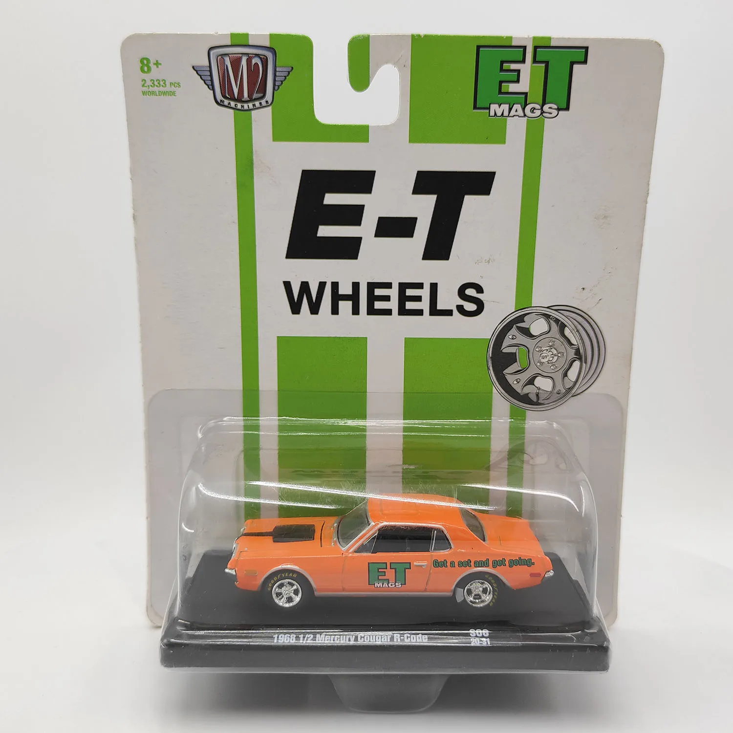 

Diecast M2 1/64 Scale 1968 1/2 Mercury Cougar R-code Alloy Car Model Alloy Car Model Collectible Toy Gift Souvenir Display