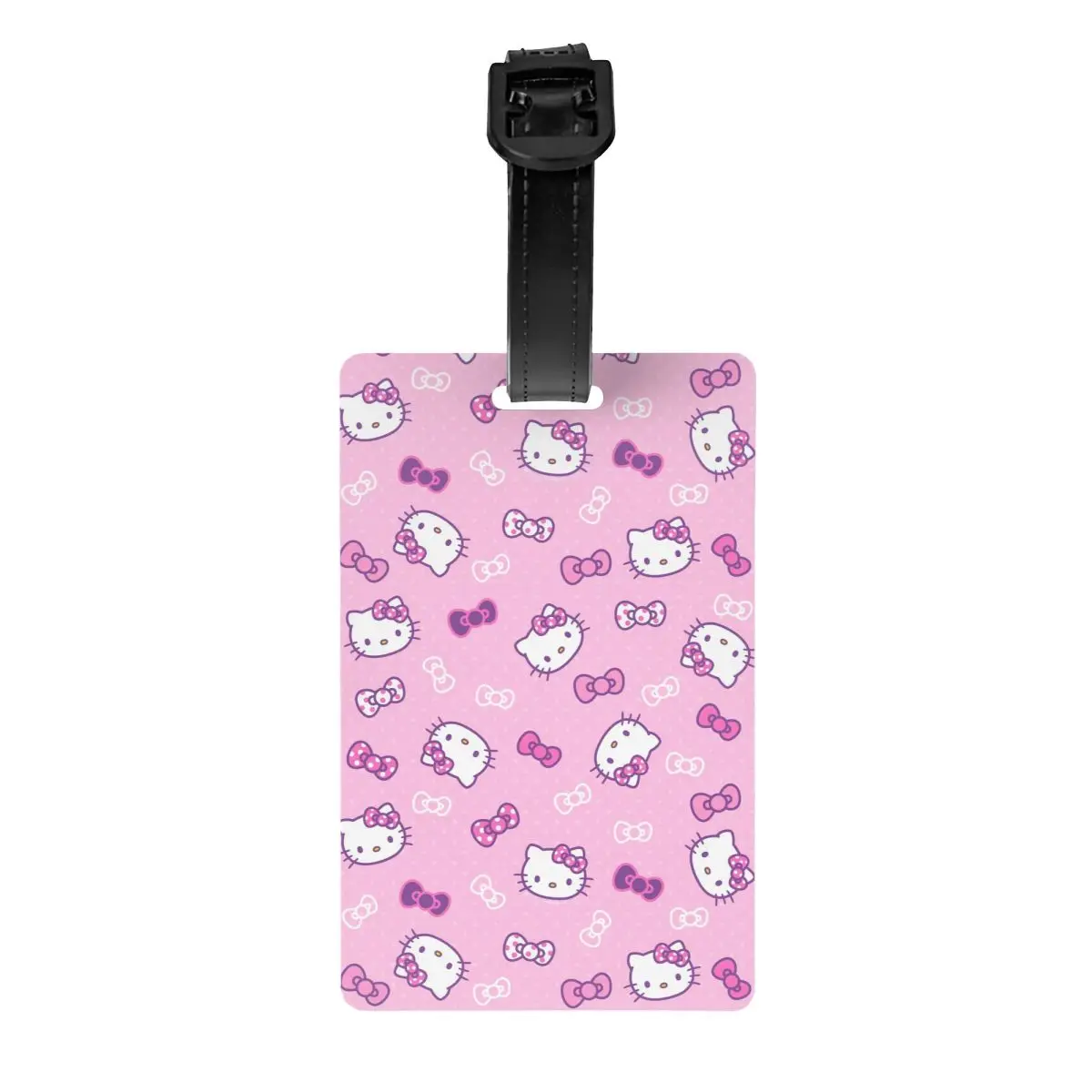 Custom Sanrio Hello Kitty Bagagelabel Voor Koffers Mode Bagagelabels Privacy Cover Id Label