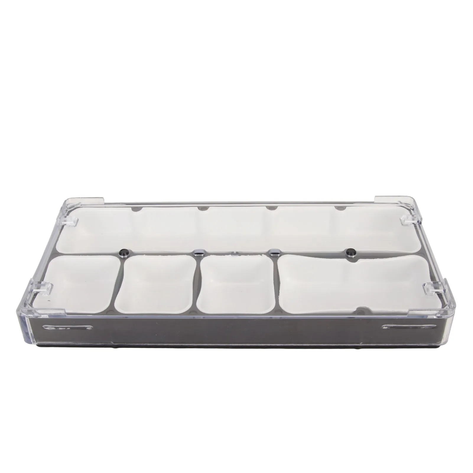 Watch Parts Storage Box 5 Compartments Impact Resistance Watchmakers Repair Tools Storage Tray Portable for Watch Accessories
