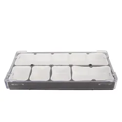 Watch Parts Storage Box 5 Compartments Impact Resistance Watchmakers Repair Tools Storage Tray Portable for Watch Accessories