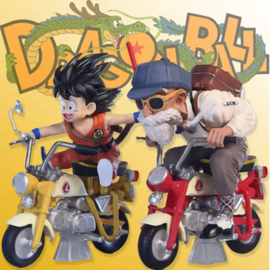 13cm/5,12 Zoll Anime Dragon Ball Z Figur Son Goku Meister Roshi Lokomotive Actionfigur Modell PVC Statue Sammlerstück Spielzeug Geschenke
