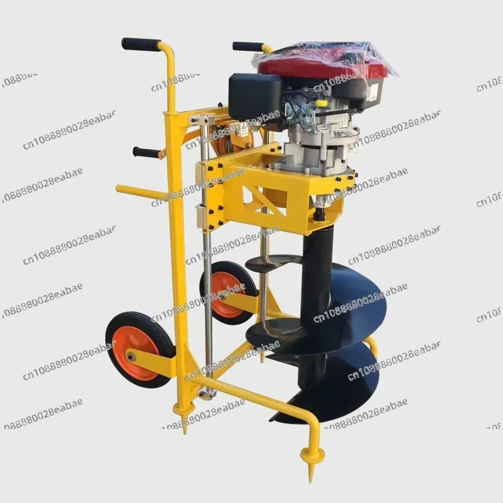 

Heavy-Duty Post Hole Digging Drilling Machine 196cc Portable Earth Auger