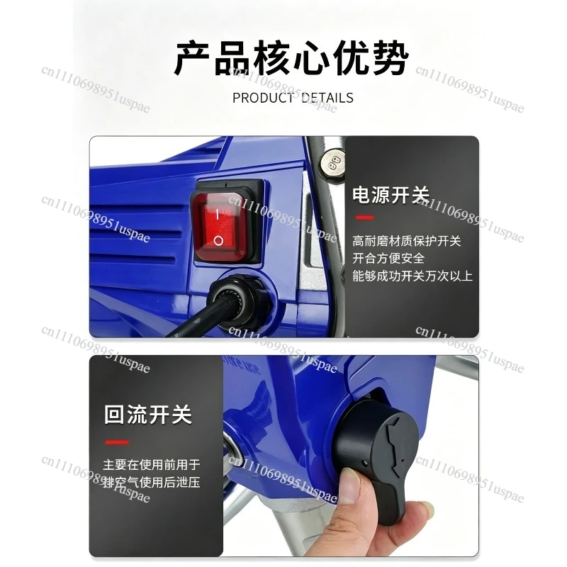 110/220V Paint Sprayer Airless Latex Paint Sprayer Electric Paint Gun DIY Painting Machine for Home Wall Furniture