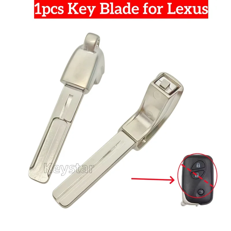 

1pcs TOY48 Car Smart Key Blank Keyless Remote Key Blade One Side Spare Emergency Door Key for Lexus 2009-2013 69515-50260