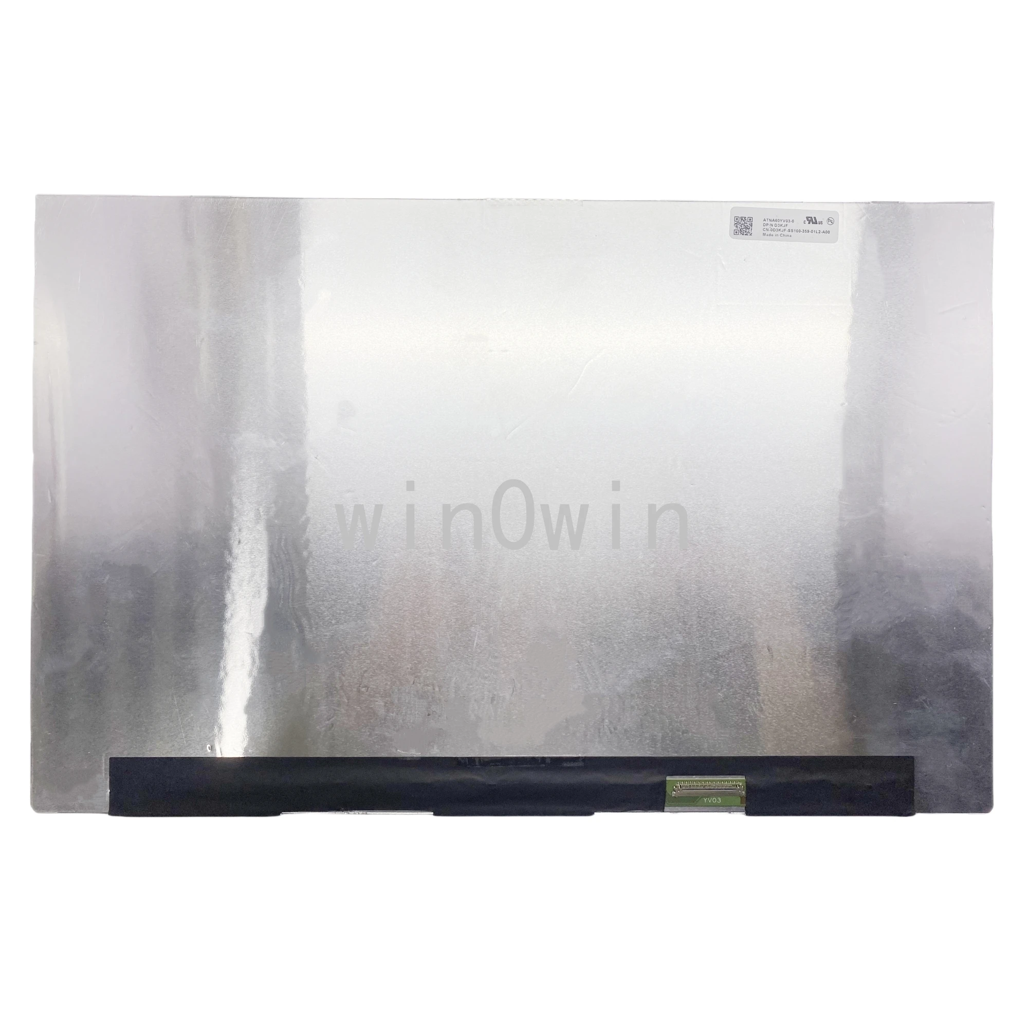 

ATNA60YV03-0 ATNA60YV03 16 Inch Laptop OLED LCD Screen Panel Display 3840x2400 eDP 40 Pins