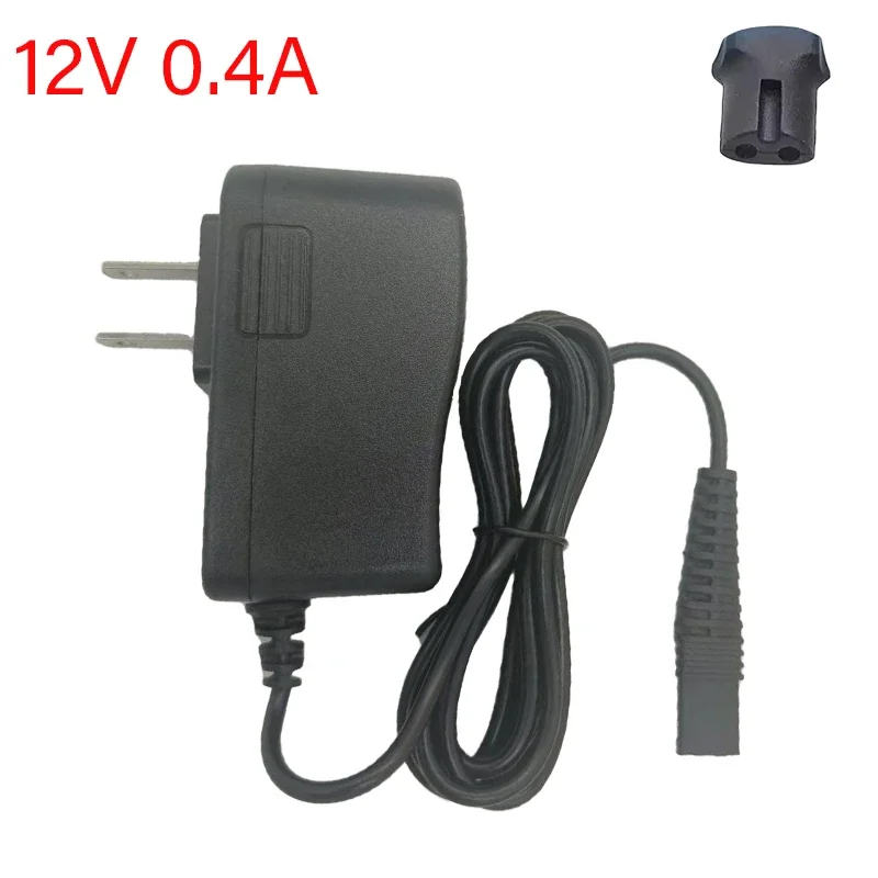 

For Braun Shaver Charger 190 199 1775 330 340 4775 4745 4745 5412 720 979 9565 12V 0.4A 2 Hole EU/US Wall Plug AC Power Adapter