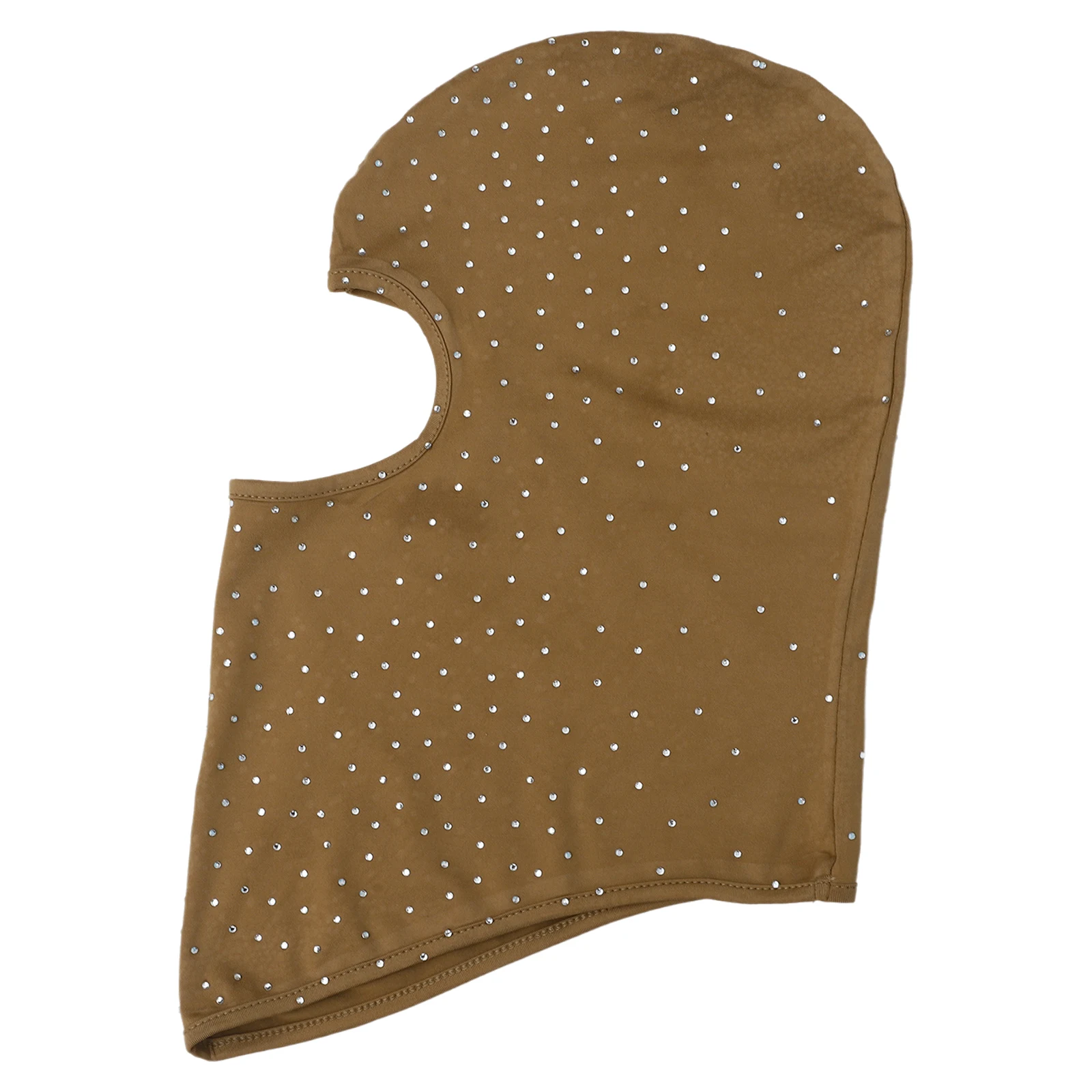 Imagen 6: Pasamontañas de esquí con lentejuelas brillantes, máscara facial refrescante, braga de cuello cortavientos de secado rápido para ciclismo