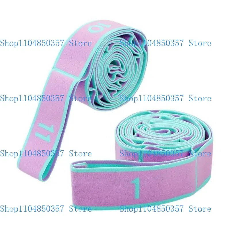 حزام تمدد حزام 5ASD مع 9 حلقة للياقة البدنية للعلاج البدني #4