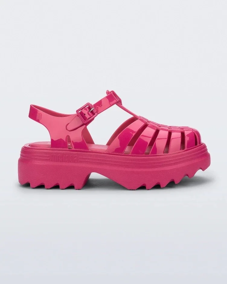 

Mini Melissa Women's Jelly Shoes Fashion Ladies Slope Heel Sandals Summer Versatile Beach Shoes Matsuke Shoes Roman Sanda