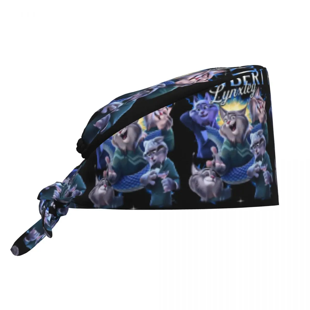 

Индивидуальная аниме-шапка-бини «Павберт Линксли» из «Зоотопии», хирургическая шапка для женщин и мужчин, мультяшная шапка для операционной, шапка оператора, шапка для лабораторных работ