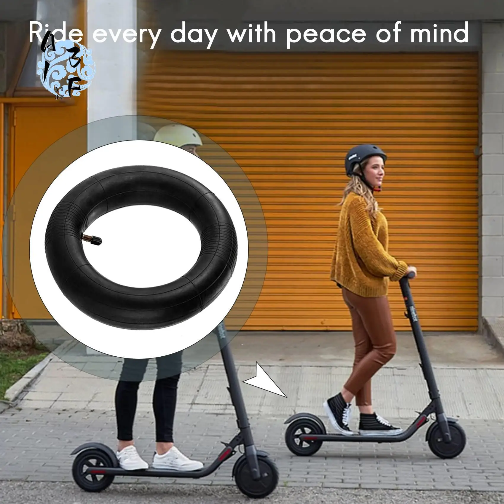 

A13F-2 шт. 8,5-дюймовая толстая внутренняя трубка 8 1/2 X 2 для электрического скутера Xiaomi Mijia M365, надутая запасная шина, замена трубки