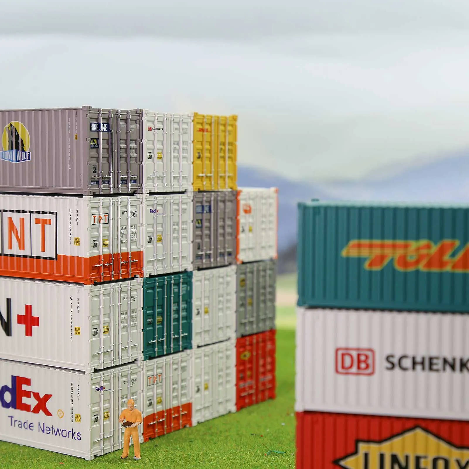 Evemodel ho Maßstab 1:87 20ft Versand container Fracht box 20 'Container c8726 Logistik serie – Detail 1