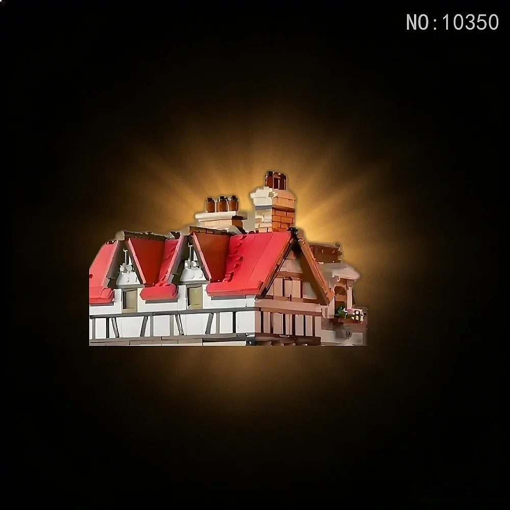 In-stock Latest 2026 Tudor Style Building Urban Corner Construction Kit. Ideal Seasonal Gift Education Home Decor view 6