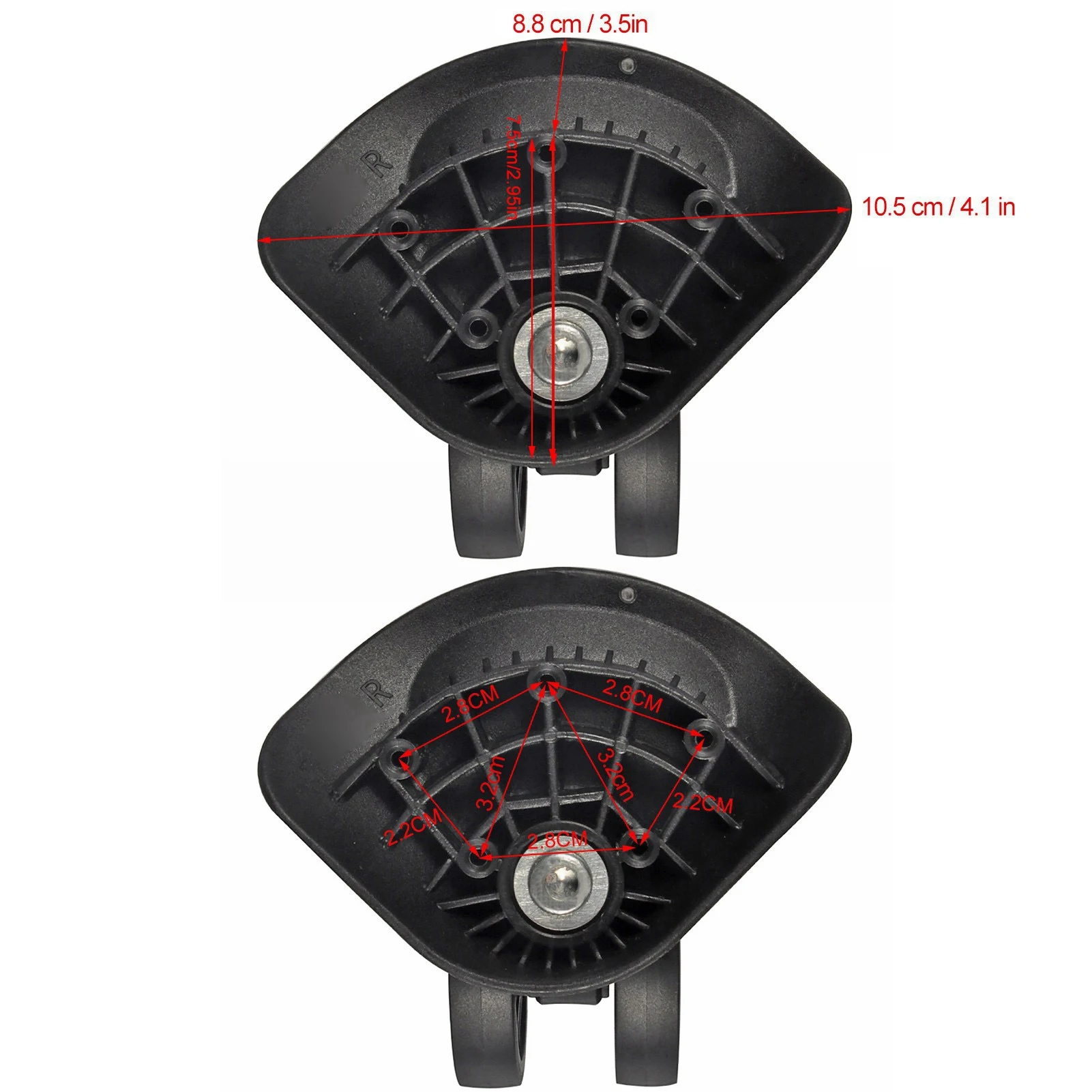 Luggage Suitcase Replacement Wheels  Wheel  Wheel Replacement Luggage Travel Suitcase Wheels Plastic  Wheel