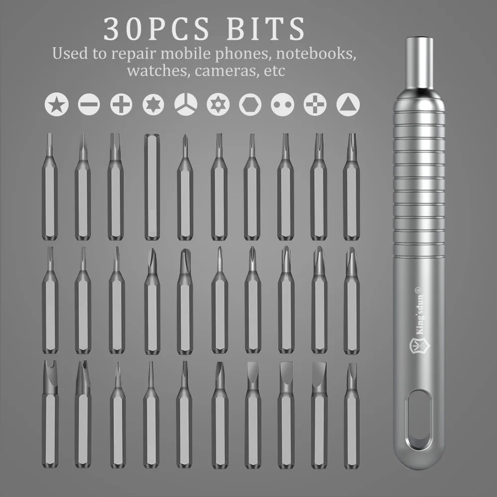 31 in 1 Screwdriver Set Precision Portable Hand Tool Manual Kit Wireless Cordless Magnetic Small Bit for Xiaomi Mobile Phone New