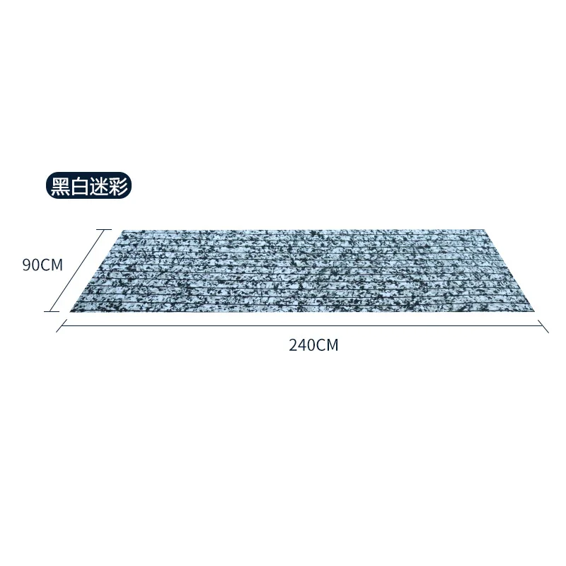 Camouflage Non-slip Mat, Kayak, Rubber Boat Accessories, Deck Floor Rafting, Marine Supplies