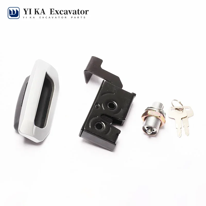 

For Excavator accessories for Hyunda R60-7 R60-9 tool box lock trunk lock battery box lock water tank hinge