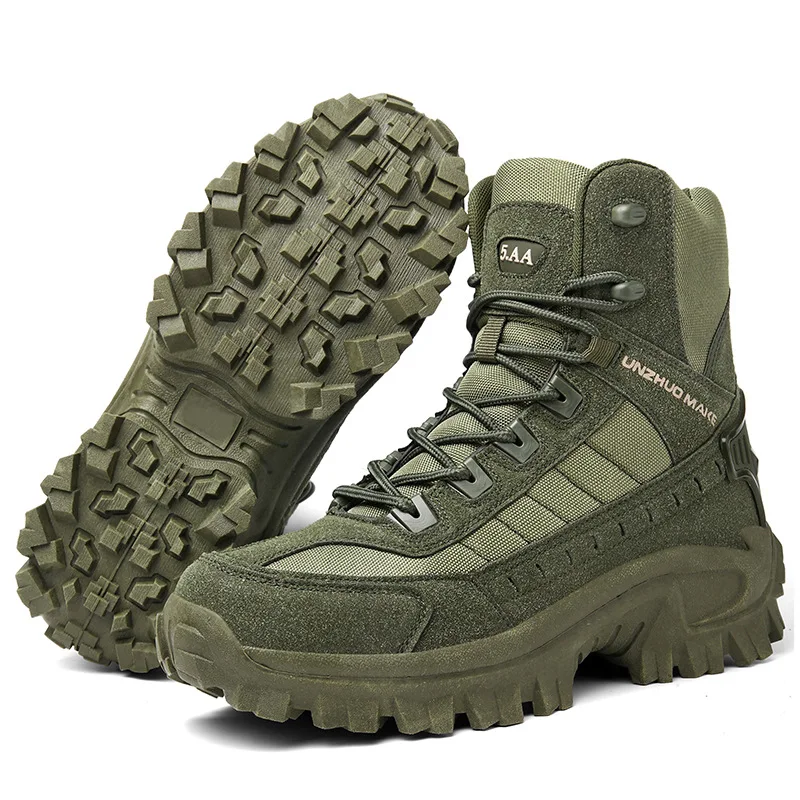 Men's high-top outdoor sports hiking hiking cycling shoes, waterproof and non-slip