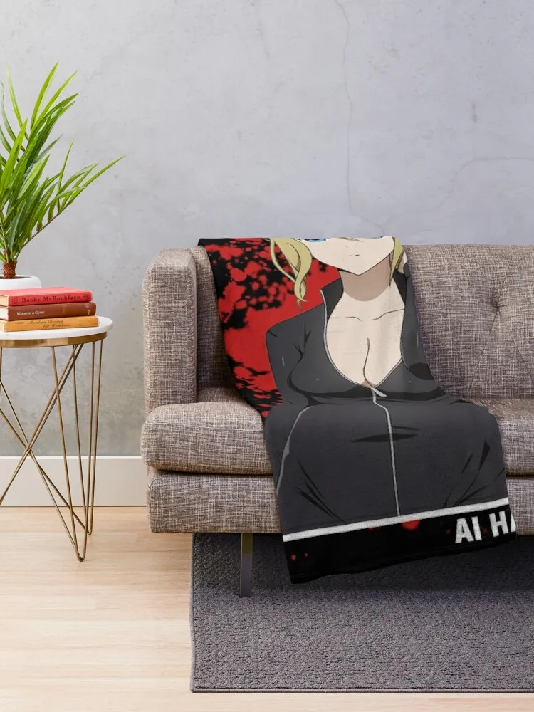 Kaguya Sama - Ai Hayasaka Throw Blanket Bed Fashionable Thermals For Travel Camping Blankets