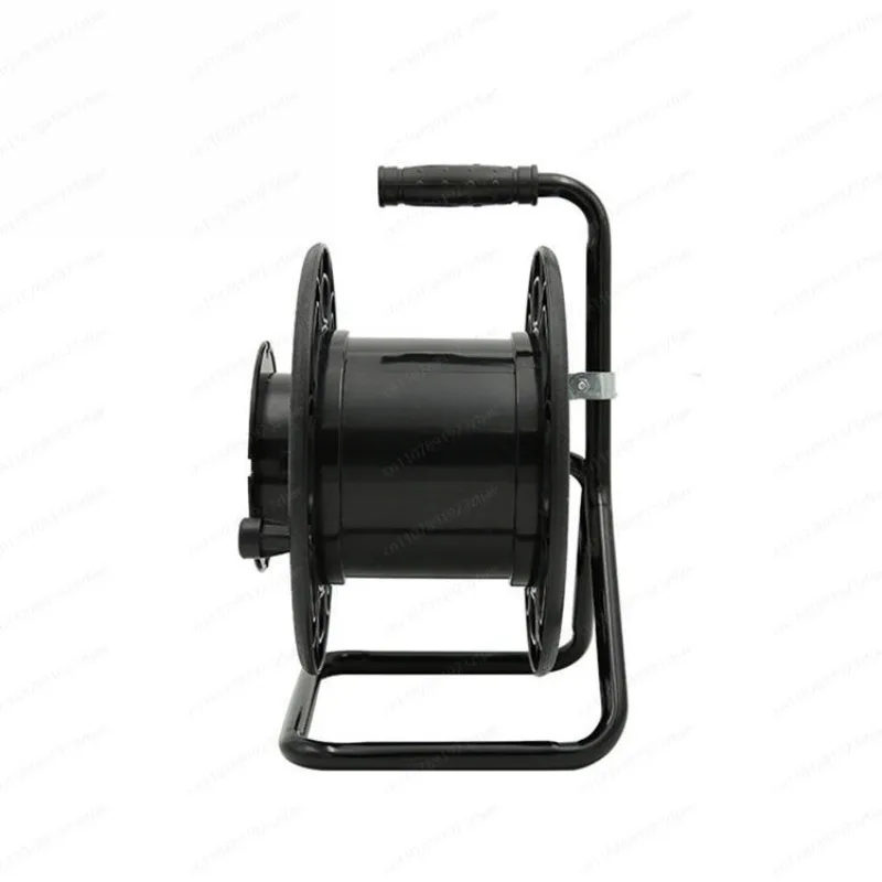 Heavy Duty Retractable Cable Reel, Industrial Extension Power Reel with Multi-Socket for Workshop & Site