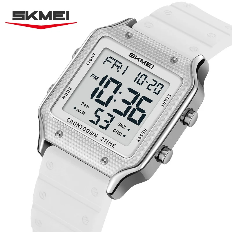 

SKMEI Chrono военные электронные часы с будильником, спортивные цифровые наручные часы для мужчин и женщин, студенческие водонепроницаемые часы с датой, Reloj Hombre